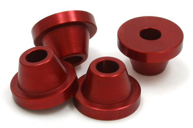 Rubber killer red 4 pieces Honda CR, CRF 250 04-, CRF450 02-