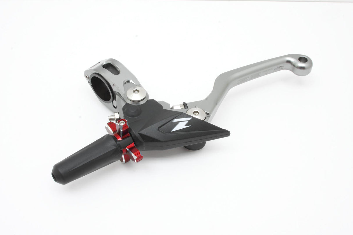 Forged Pivot clutch lever perch set 3 Finger Ti / Red