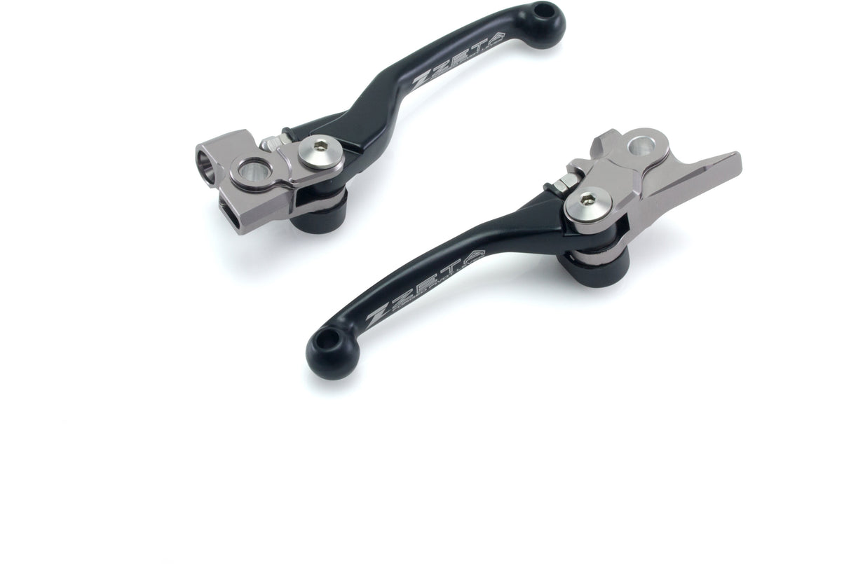 Pivot brake/clutch lever set KTM/Husqvarna TC 14-21 FC 16-22 TE/FE 17 Black