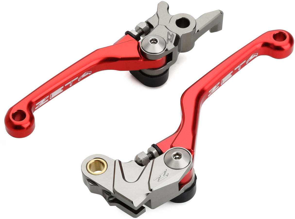 Pivot brake/clutch lever set CRF450L 19- CRF450X 19- Red