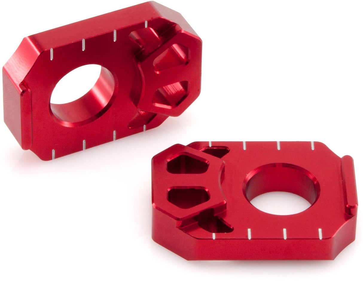 Axle blocks KX85 01-22 Red