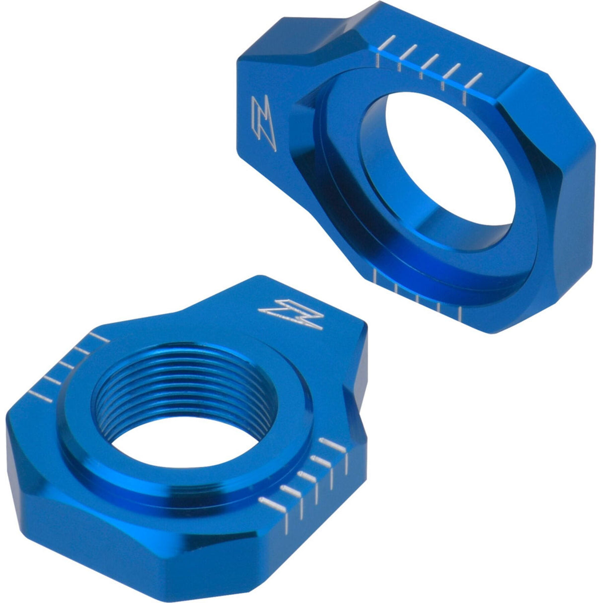 Axle blocks Husqvarna FC 16-22, TC 17-22 blue