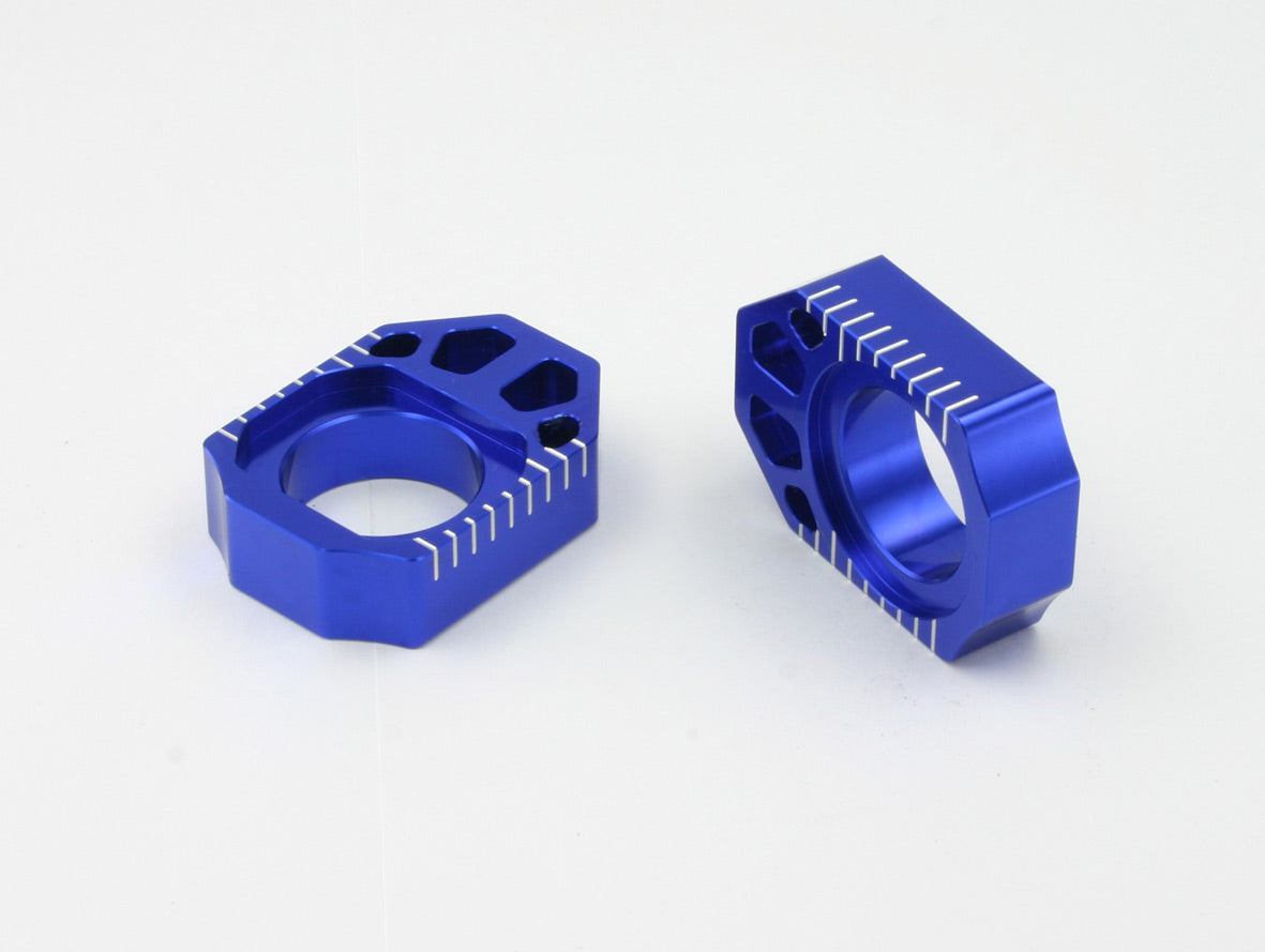 Axle blocks Husqvarna FC 16-21, TC 17-21 blue