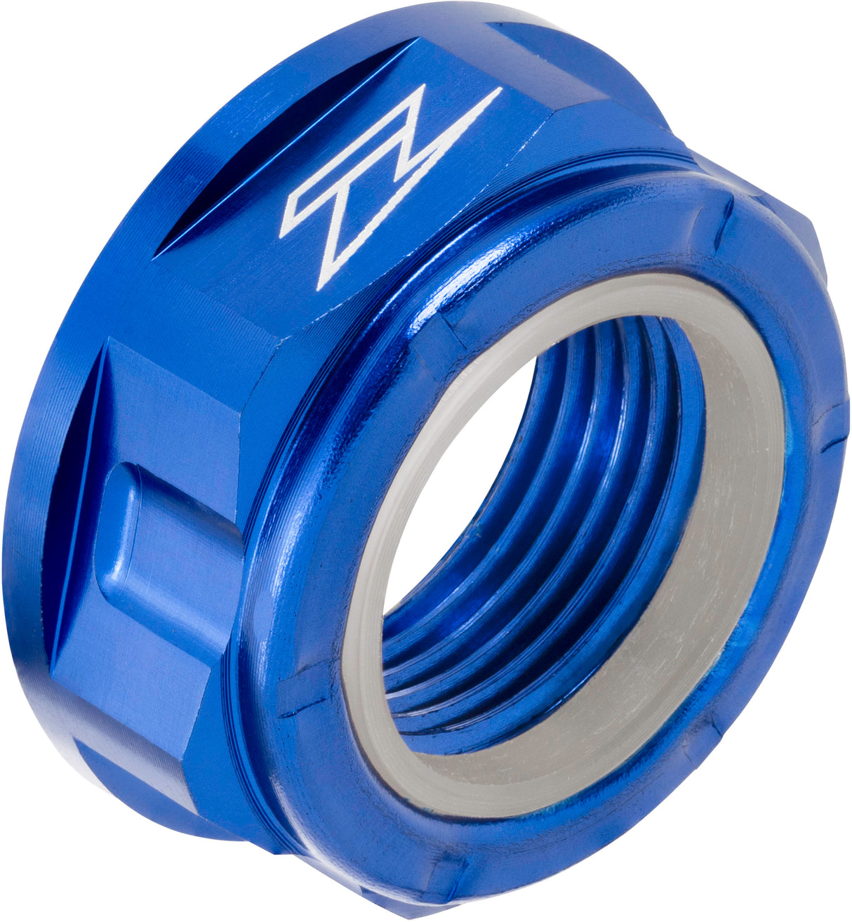 Rear axle nut M20 P1.5-30 H13L Yam YZ WRF Blue