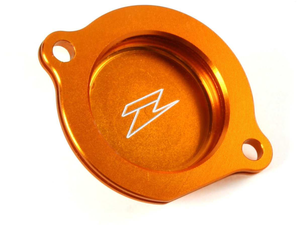 DRC Oil filter cover KTM SXF450 13-15,  EXC450 12-16 orange