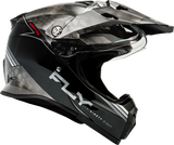 Kinetic Trekker Kryptek Helmet - Black/Grey/White