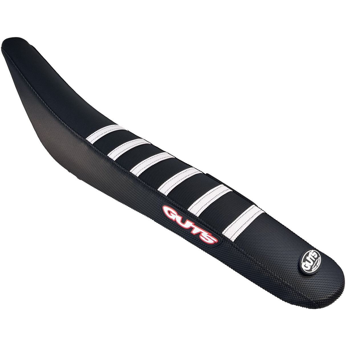 GUTS Racing Ribbed Cover Black with White Ribs Stark 23-ON