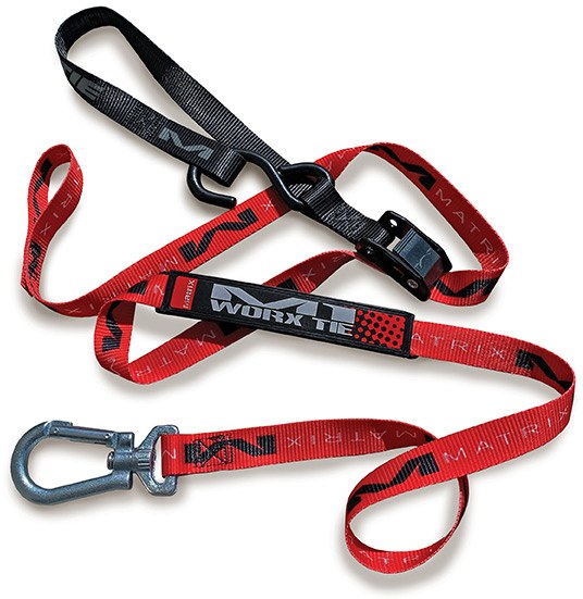 MATRIX M1.0 WORX TIE DOWN SET RED