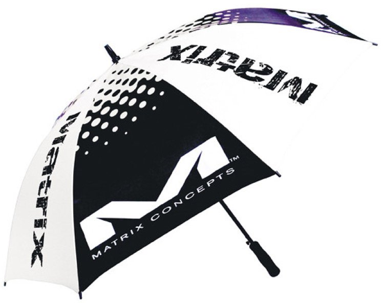 MATRIX UMBRELLA- BLACK AND WHITE