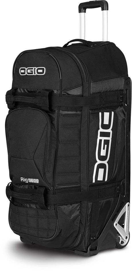 Rig 9800 wheeled gear bag - Black 123 litres