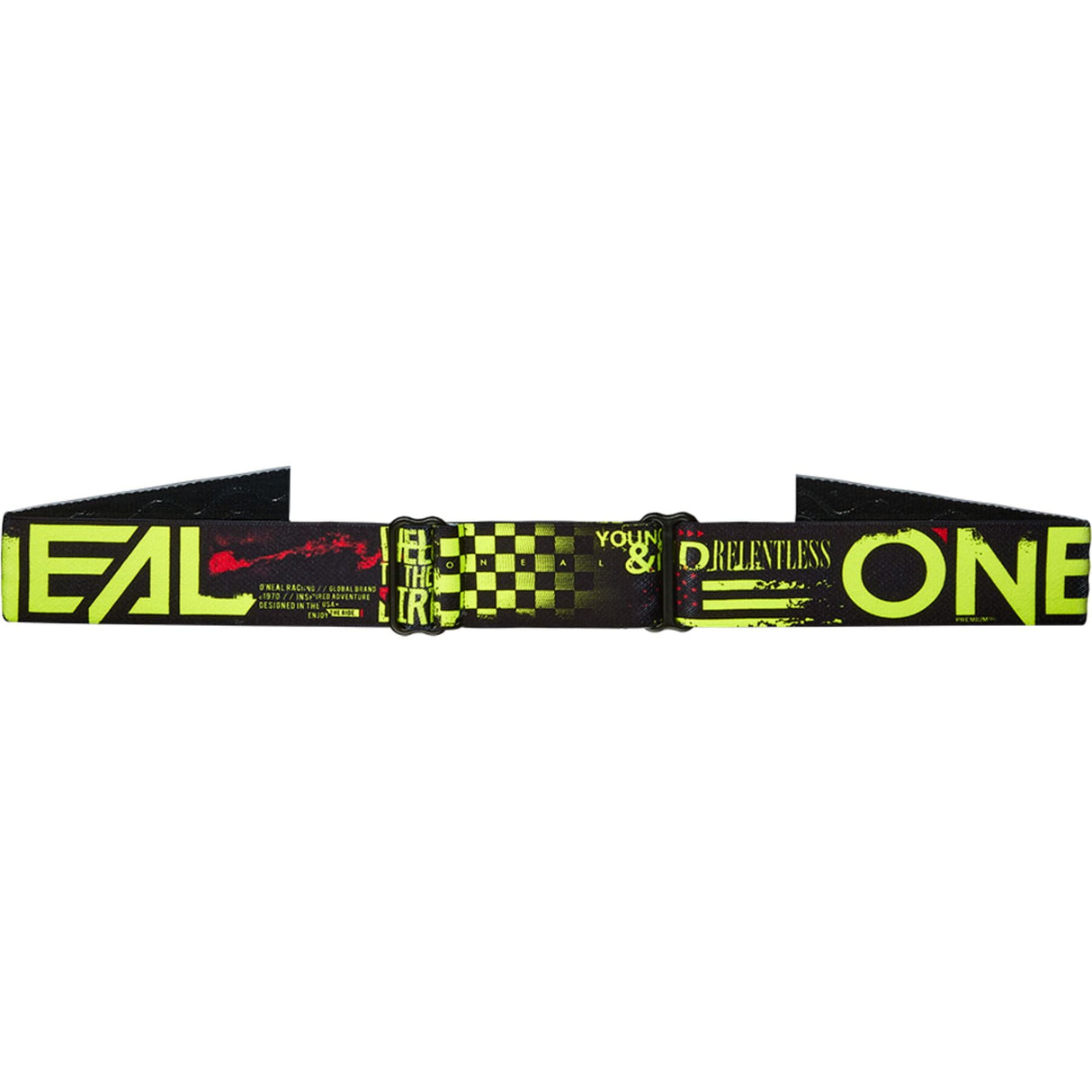 ONEAL B-10 Goggle ATTACK black/neon yellow - radium blue