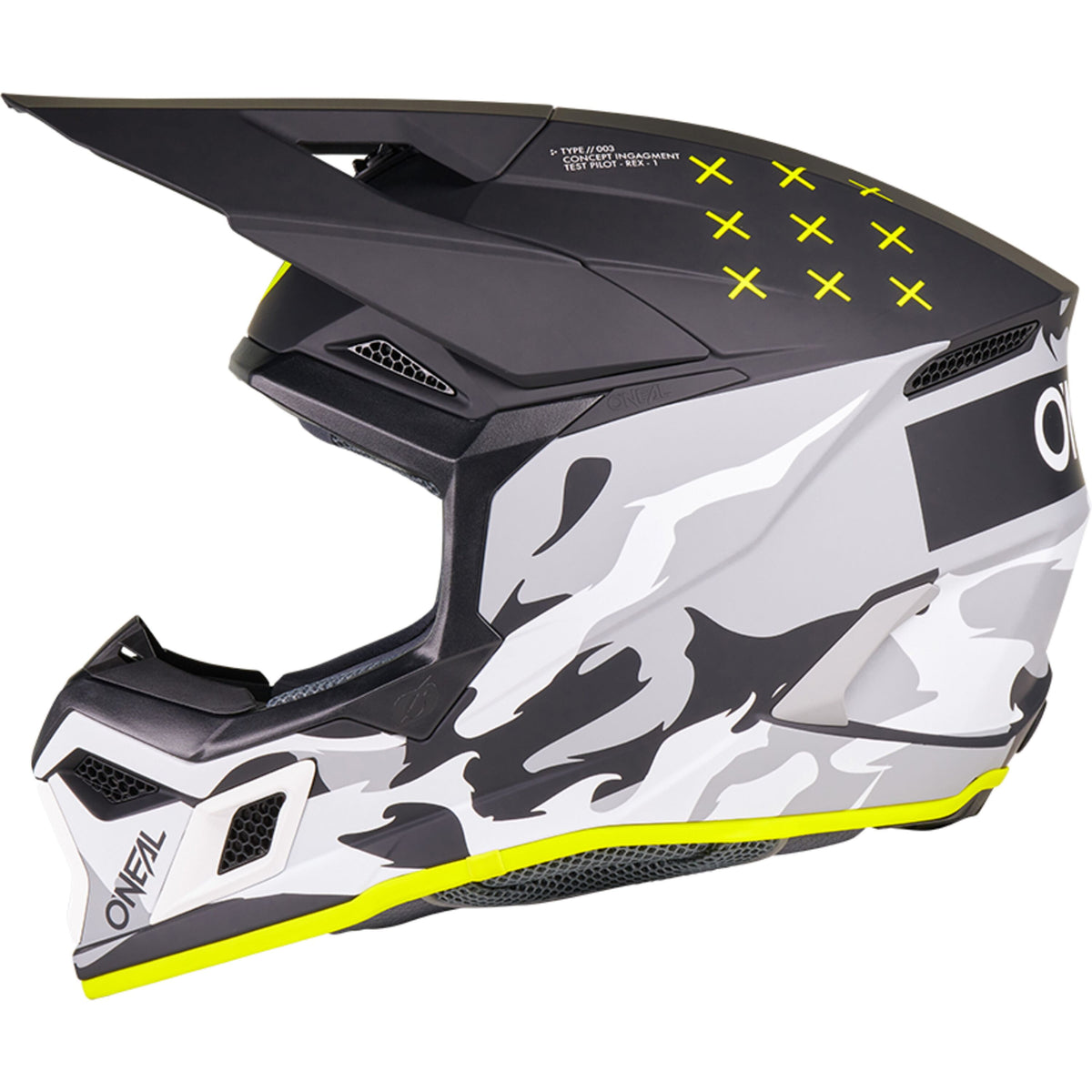 3SRS Helmet HEAT V.27 black/gray