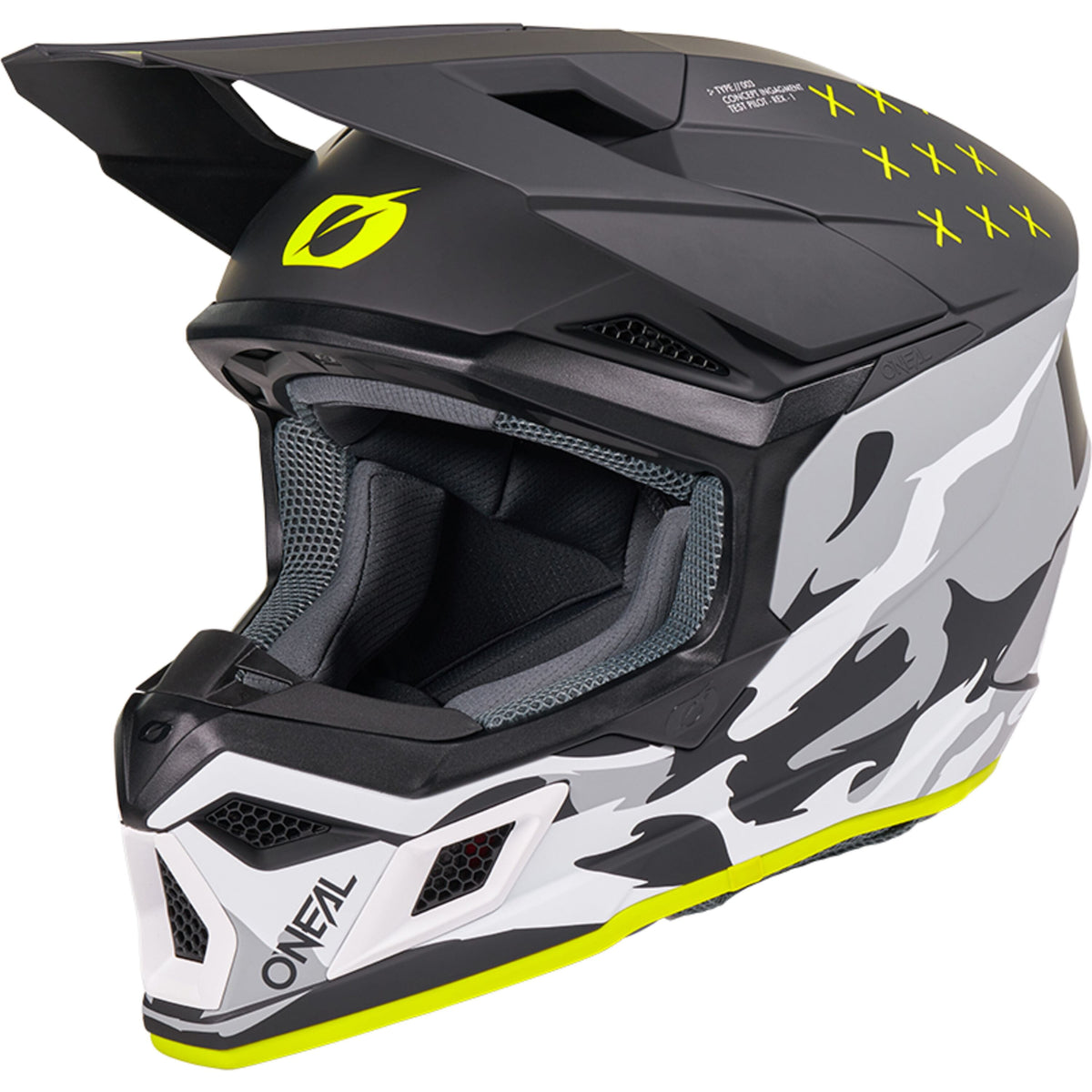 3SRS Helmet HEAT V.27 black/gray