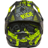 1SRS Helmet VIBRANT V.26 black/neon yellow