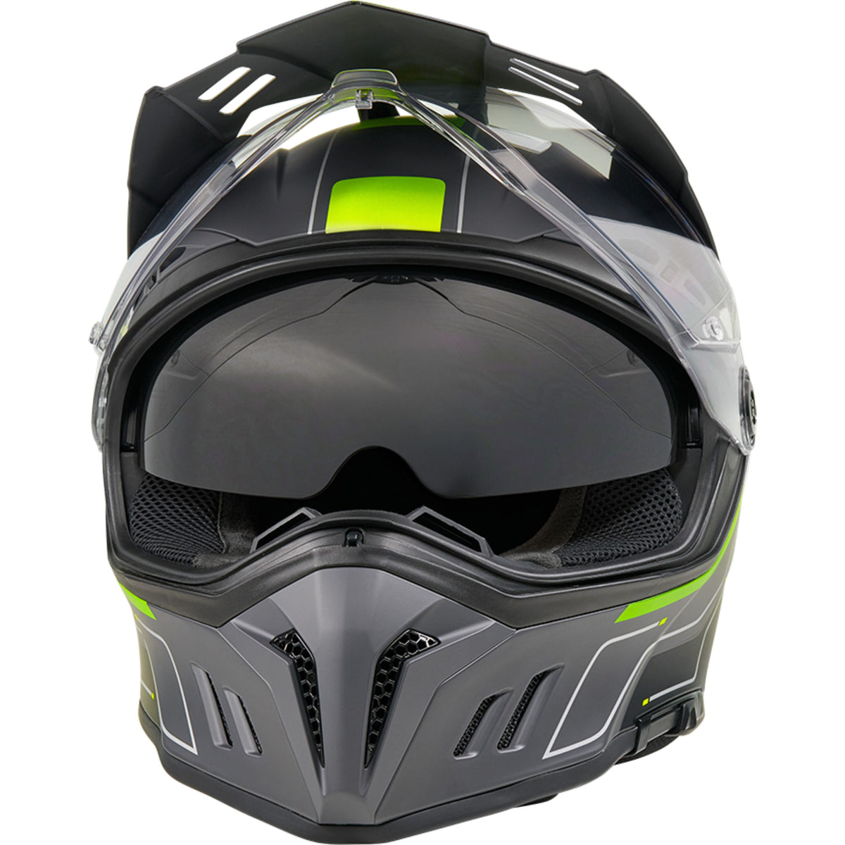 SIERRA RS Helmet ECHO V.26 black/neon yellow
