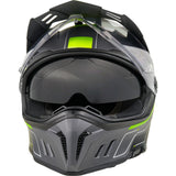 SIERRA RS Helmet ECHO V.26 black/neon yellow