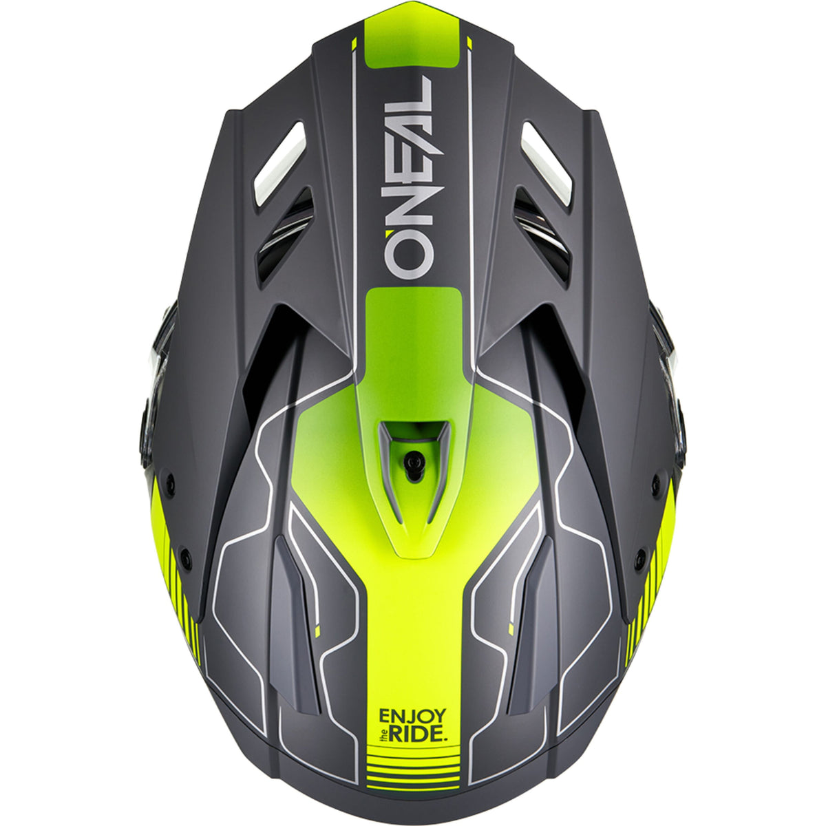 SIERRA RS Helmet ECHO V.26 black/neon yellow