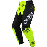 ONEAL ELEMENT Pants RACEWEAR black/neon yellow