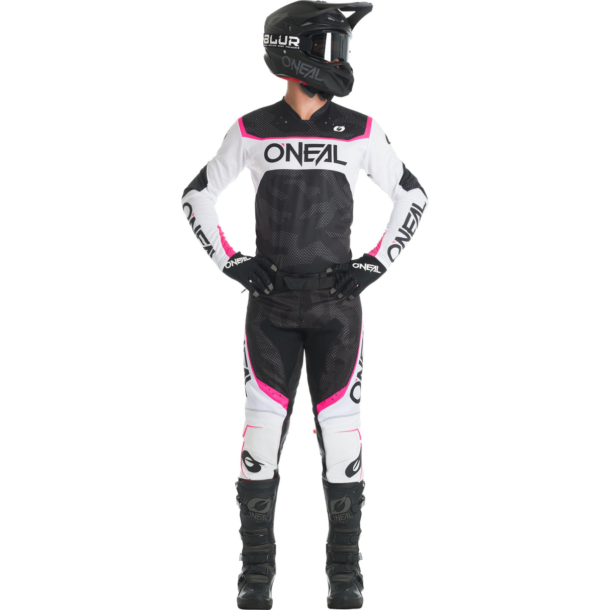 O'NEAL HARDWEAR Pants Camo Black/White