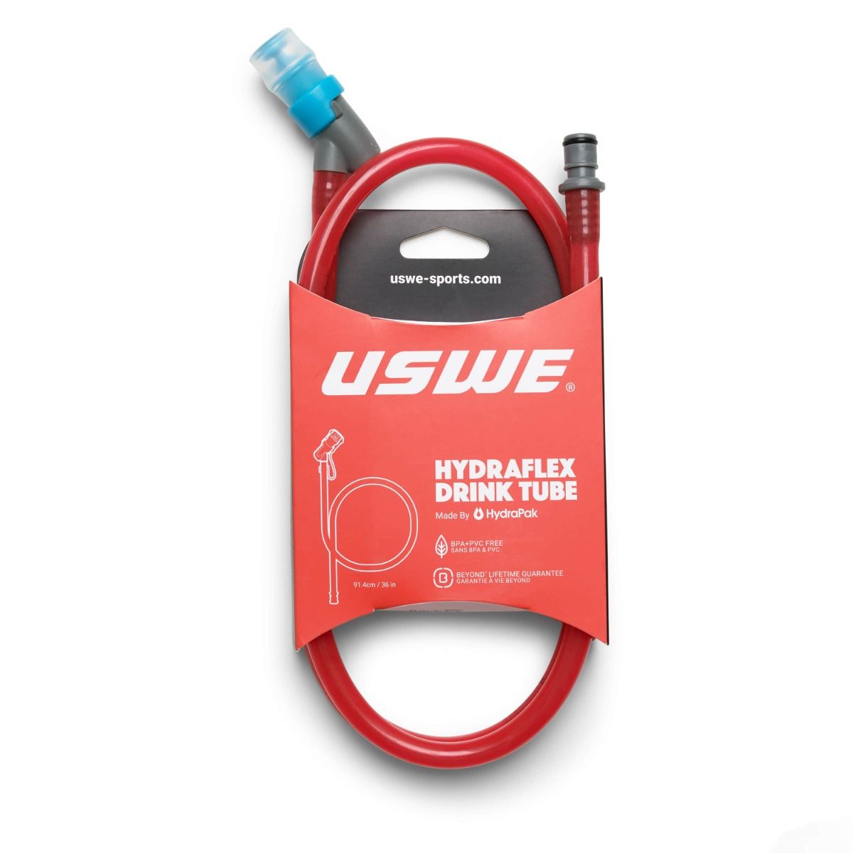 USWE Hydraflex Drink Tube Kit - Red