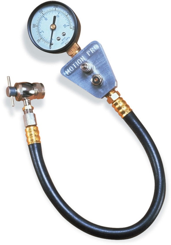 Motion Pro Nitrogen shock gauge and filler