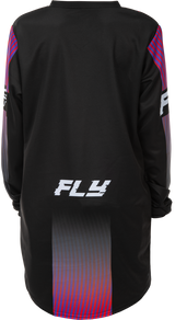 F-16 2026 Youth Jersey - Black/Red/Purple