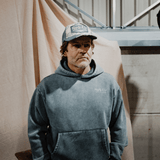 Blue Diamond Acid Wash Hoodie