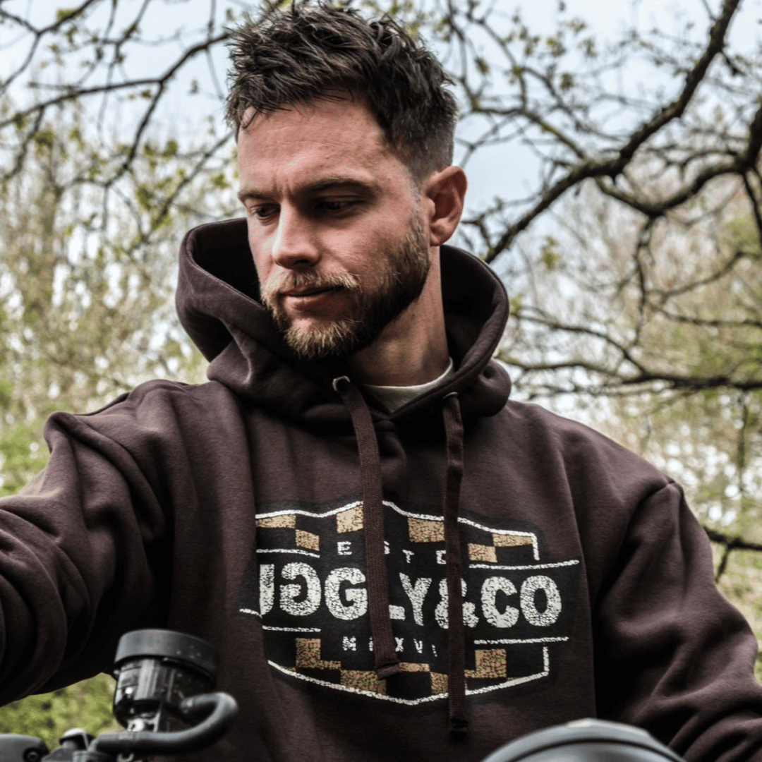 Vintage Chequered Hoodie