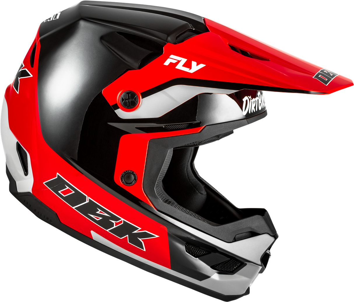 Kinetic DBK Special Edition Helmet - Black/Red/Grey