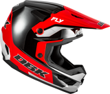 Kinetic DBK Special Edition Helmet - Black/Red/Grey