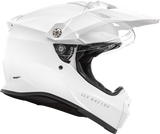 Kinetic Trekker Solid Helmet - White
