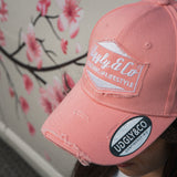 Washed Pink Diamond Vintage Baseball Cap