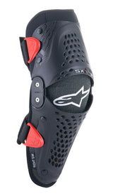 ALPINESTAR SX-1 YOUTH KNEE PROTECTOR BLACK RED