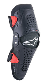 ALPINESTARS SX-1 YOUTH KNEE PROTECTOR BLACK RED