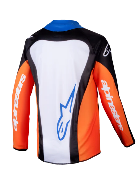 ALPINESTARS YOUTH RACER MELT KIT COMBO ORANGE BLUE