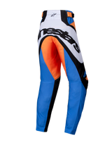 ALPINESTARS YOUTH RACER MELT PANTS ORANGE BLUE