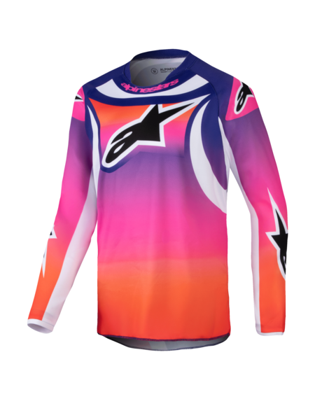 ALPINESTARS YOUTH RACER WURX JERSEY MULTICOLOR WHITE