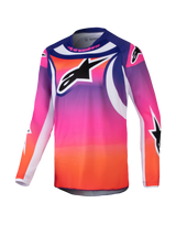 ALPINESTARS YOUTH RACER WURX JERSEY MULTICOLOR WHITE