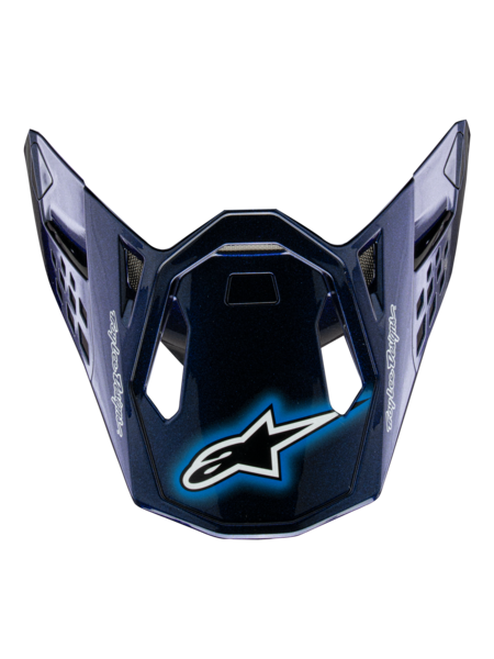 ALPINESTARS S-M10 TLD VISOR ED25 ECE06 - DK BLUE GLOSSY