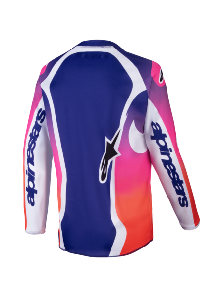 ALPINESTARS YOUTH RACER WURX JERSEY MULTICOLOR WHITE