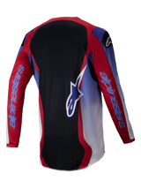 ALPINESTARS FLUID WURX JERSEY PURPLE BRIGHT RED