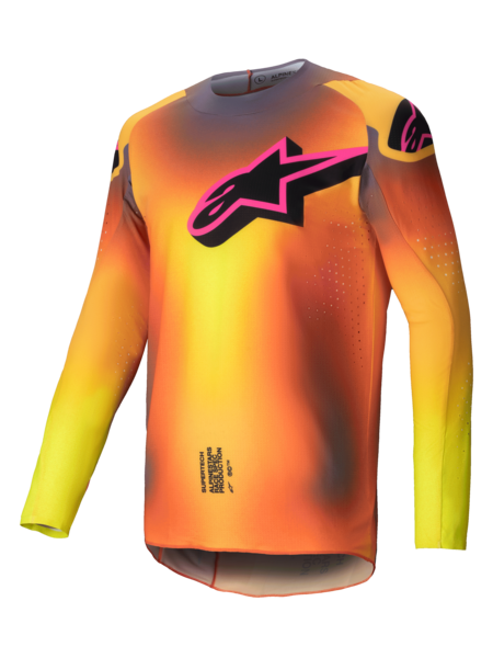 ALPINESTARS SUPERTECH LIPAN YELLOW PINK KIT COMBO