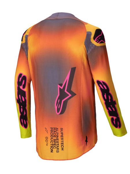 ALPINESTARS SUPERTECH LIPAN JERSEY YELLOW PINK