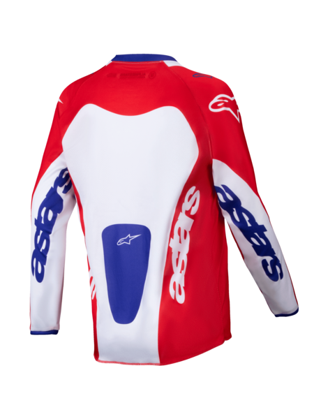 ALPINESTARS YOUTH RACER VEIL JERSEY BRIGHT RED WHITE