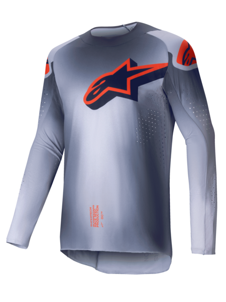 ALPINESTARS SUPERTECH LIPAN GRAY ORANGE FLUO KIT COMBO