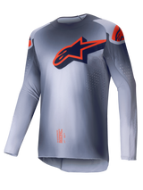 ALPINESTARS SUPERTECH LIPAN GRAY ORANGE FLUO KIT COMBO