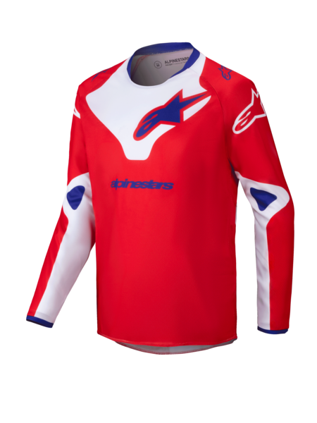 ALPINESTARS YOUTH VEIL BRIGHT RED WHITE KIT COMBO