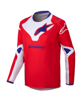 ALPINESTARS YOUTH VEIL BRIGHT RED WHITE KIT COMBO