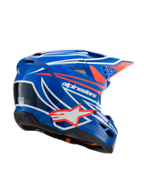 SM3 YOUTH WURX HELMET ECE06 - BL R WH BLK G