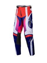 ALPINESTAR YOUTH RACER WURX PANTS MULTICOLOR WHITE